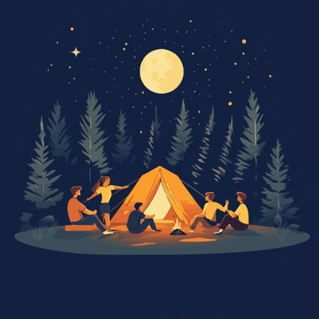 焚き火の準備と場所選び