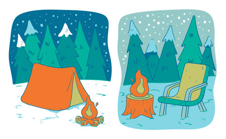 四季折々のキャンプを快適にする寝袋・マットの素材別特徴