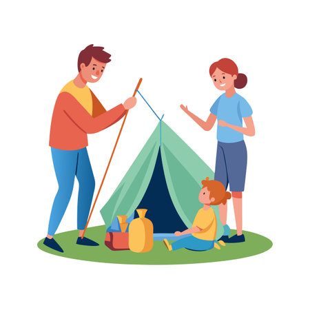 グループキャンプの楽しみ方：友人同士で過ごすアウトドア体験とトラブル防止策